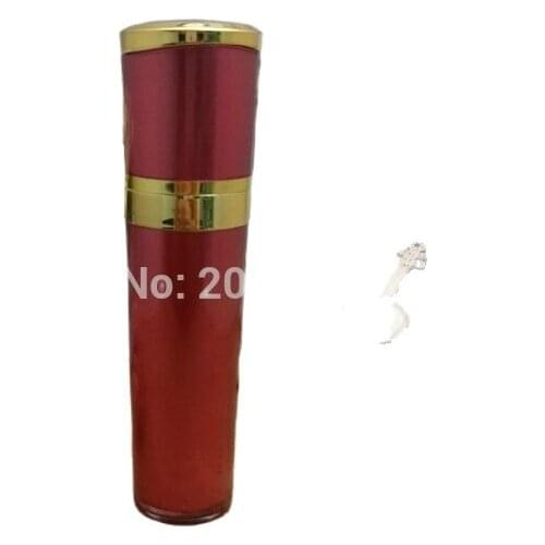 50ml claret red Acrylid prss pump lotion/emusion bottle used for Cosmetic Packaging