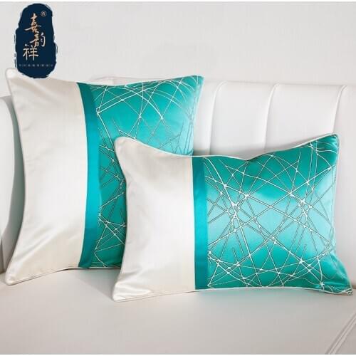 Sofa upholstery pillow case stripe cushion cover throw pillow cover 45*45/30*45