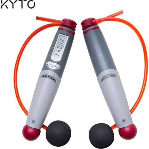 Kyto2106c Kangdu Factory Direct Sales Authentic Kyto Examination Exclusive Calories Electronic Counting Cordless Skipping Rope