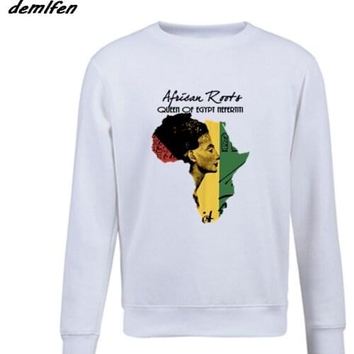 Fashion Casual Men Hoodie Africa Hoodie, African Map, Black History, Rastafari, Reggae Fleece Sweatshirt Hip Hop Coat Harajuku