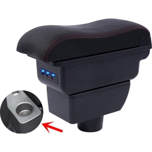 For New Geely MK armrest box gc6 armrest box central Store content Storage box New King kong armrest box with USB interface