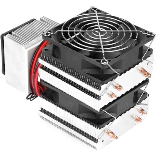 DC 12V 20A 180W 12715 Semiconductor Refrigeration Peltier Cooler Air Cooling Radiator DIY Mini Fridge Cooling System