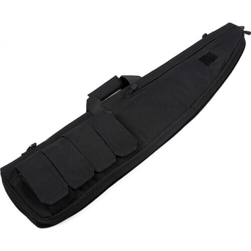 Tactical Rifle Gun Case Airsoft Paintball Hunting Shooting airsoft gun case 100cm With 4 Pouches hunting gun accessory gz120012