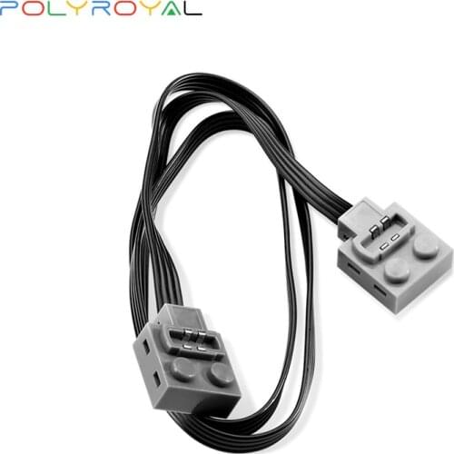 POLYROYAL Technical Parts Extension Wire 50cm Multi Functions Tool PF Model Sets Building Blocks Compatible All Brands 8887
