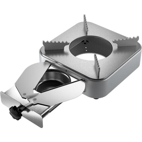 Outdoor Drawer Type Alcohol Stove Camping Adjustable Alcohol Stove Hot Pot Picnic Fuel Box Portable Cooking Furnace Cookware