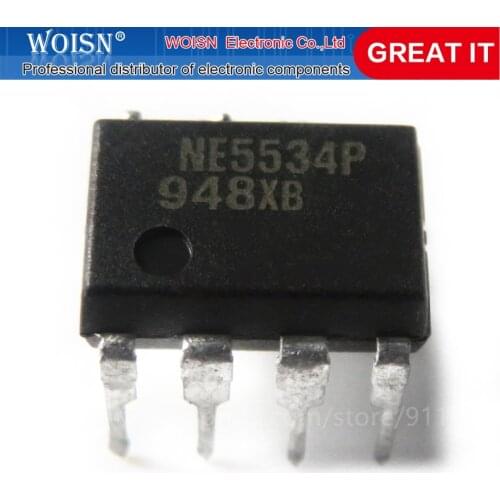 10PCS NE5534P NE5534 DIP8 DIP new original In Stock