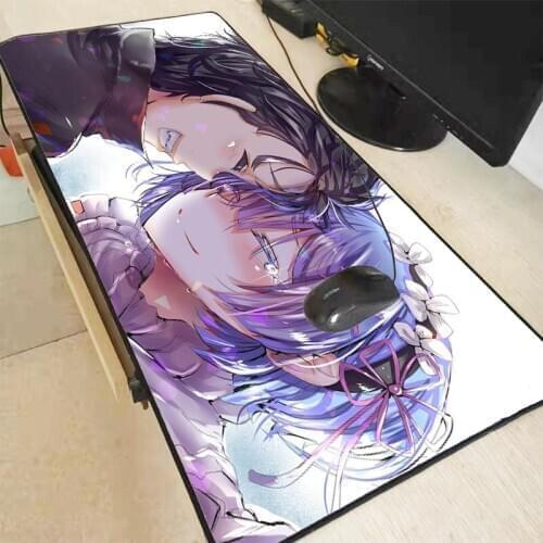 MRGBEST Anime ReZERO Starting Life Large Mouse Pad Desk Table Gaming Mousepad Office Cushion Super Big 60 70 80 90cm Thicken