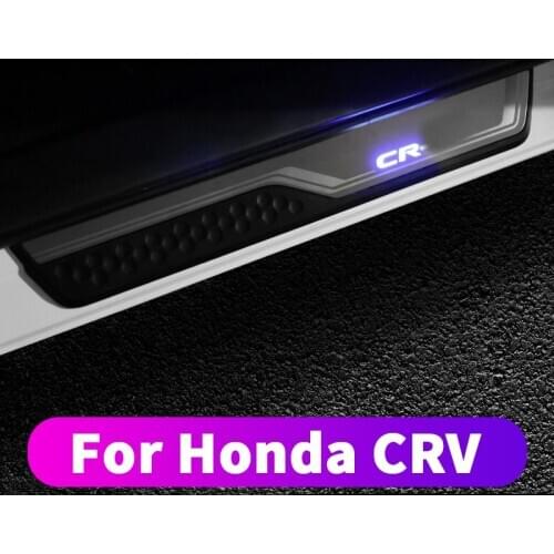 For Honda CRV CR-V 2017 2018 2019 Door pedals modified crv threshold protection strips anti-dirty and scratch-resistant body dec