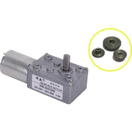 3247GW Worm gear motor 12V24V/CW, CCW speed motor / GW370 micro DC gear motor