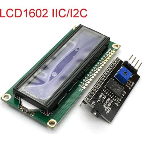 LCD Module Blue / Green Screen IIC/I2C 1602 For Uno 1602 LCD UNO R3 Mega2560 No Welding