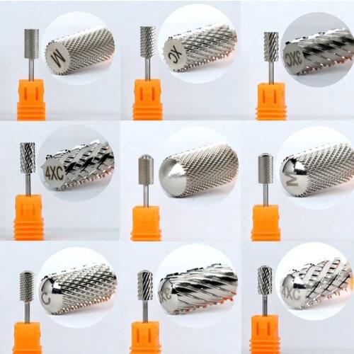 Carbide Tungsten Nail Drill Bit Milling Cutter Bits For Pedicure Manicure Cuticle Remove Files Nail Art Equipment