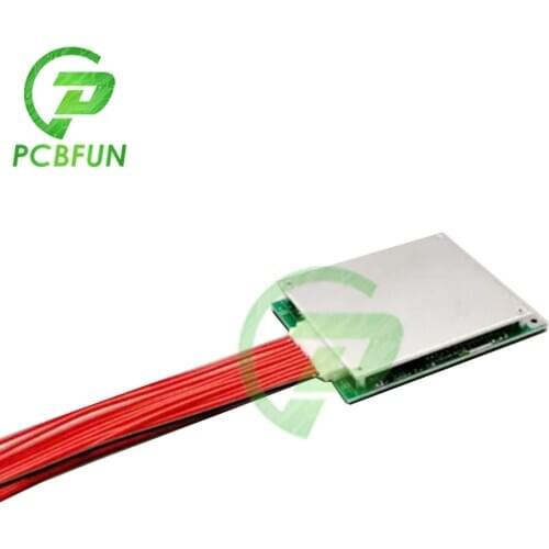 10S 36V Li-ion Lithium Battery Protection Board Module with 20A Equalization Same Port BMS PCB PCM For Ebike Electric Bicycle