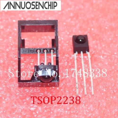 Receiver Module TSOP2238NN1 TSOP2238 V2238 4.5T0 5V 1.5MA 38KHZ 35M NEW ORIGINAL 5PCS