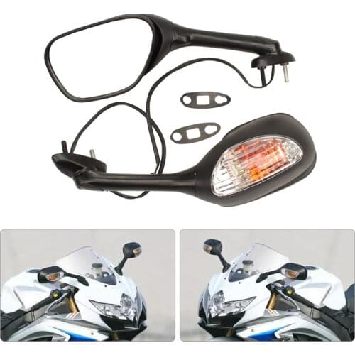 Motorcycle Collapsible Rearview Mirror for Suzuki GSXR 600 750 2006 2007 2008 2009 2010 GSXR 1000 2005 2006 2007 2008 K6 K7 K8