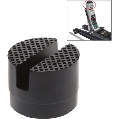 Floor Slotted Car Rubber Jack Pad Frame Protector Adapter Jacking Disk Pad Tool for Pinch Weld Side Lifting Disk