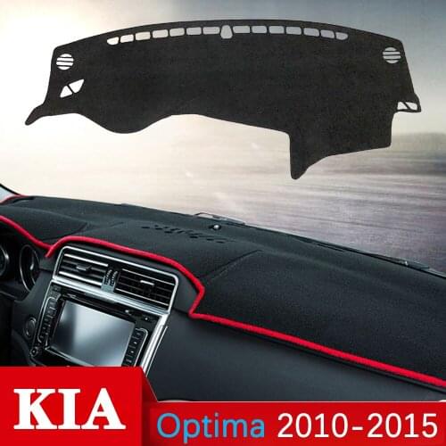 For KIA Optima TF 2010 2011 2012 2013 2014 2015 K5 Anti-Slip Mat Dashboard Cover Sunshade Dashmat Carpet Anti-UV Car Accessories