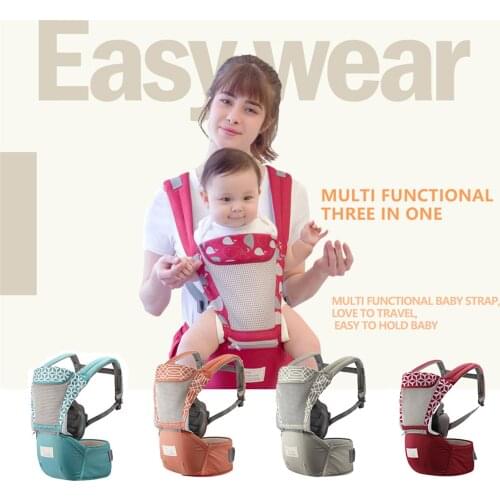 0-36 months baby carrier, ergonomic kids sling backpack pouch wrap Front Facing multifunctional infant