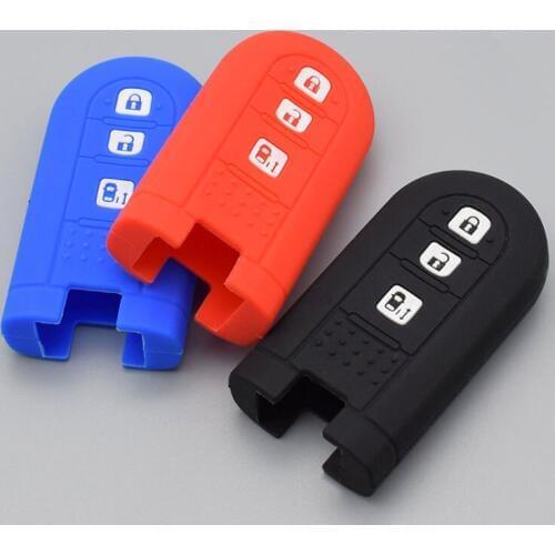 Silicone key cover cap case set shell protect for TOYOTA 2018 TANK rush Alphard for daihatsu K car MPV Remote Auto door