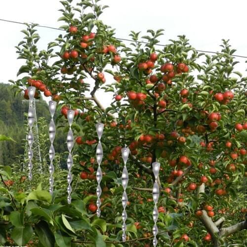 Outdoor Bird Insect Repellent Sticks Spiral Type Pigeons Reflective Scare Rods Easily Carrying Part Eco-friendly Tool