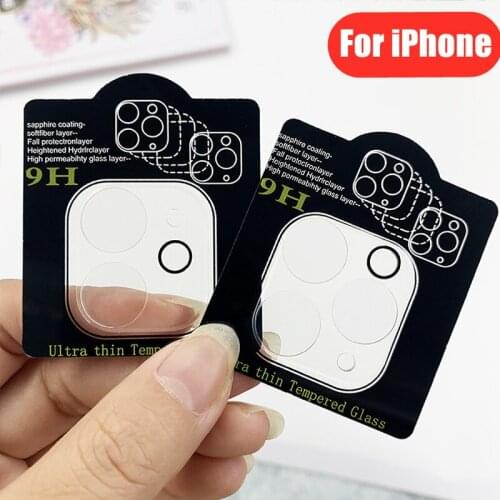 1/2/5PCS Camera Tempered Glass For iPhone 12 11 Pro Xs Max Anti-scratch Lens Protective Film On iPhone X XR 12Mini 8 7 Plus