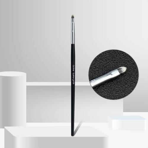 1pcs Eyeliner Eyeshadow Cosmetic Makeup Brush Eye Concealer Soft Contour Modification Brush Wooden Handle Fiber Makeup Tool