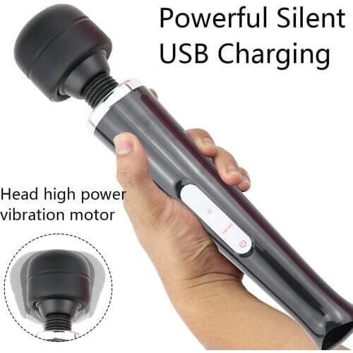 2 Style Big Magic Wand Massage Stick AV Vibrators Sexy Clit Vibrator Sex Toys 10 Speeds Magic Wand Massager for Women 320 * 58m