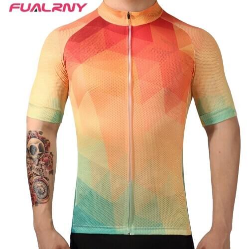 2021 FUALRNY Pro Team Cycling Jersey set Arrival MTB Downhill Jersey Comfortable Breathable Road Bike Bicycle Jersey Clothing