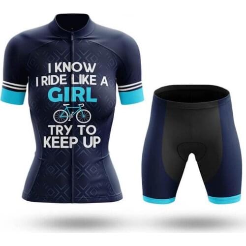 2020 Summer Short Sleeve Women Cycling Jersey set Breathable Mountain Bike Clothes Bicycle Cycling Clothing maillot ciclismo