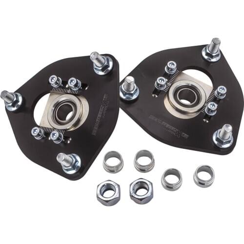 2x Camber Plate Top Mount For Nissan S13 1989 1990 1994 240SX S13 180SX Coilover Suspension