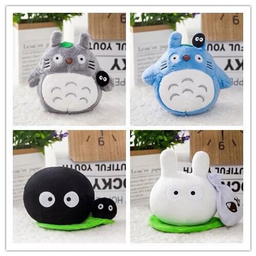4Pcs/Set Cartoon My Neighbor Totoro Figure Plush Doll PP Cotton Stuffed Animals Totoro Cat Kids Toys 20CM