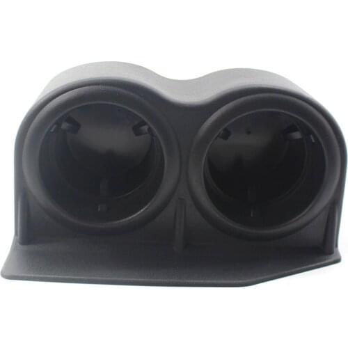 Car Dual Cup Holder Drink Water Bottle Mount Stand Organizer for Corvette C5 C6 1997-2013, perfect match for the car