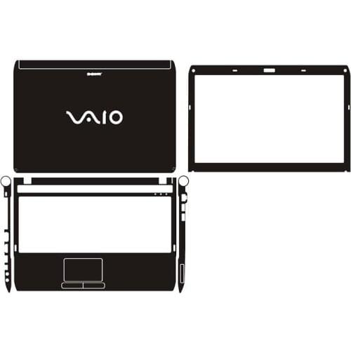 Laptop Carbon fiber Skin Stickers Cover For Sony VPCY11S1E VPCY11V9E VPCY11M1R VPCY115FX VPCY118GX PCG-41112m PCG-41111m 13.3"