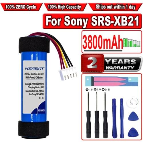 HSABAT 3800mAh ST-05 ST-05S Speaker Battery for Sony SRS-XB21