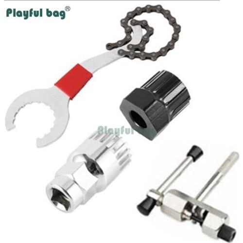 Playful bag Bicycle Repair Tool Set Bicycle chain cutter Removal Tool Riding Bike Equipment Bike Accessories FA01