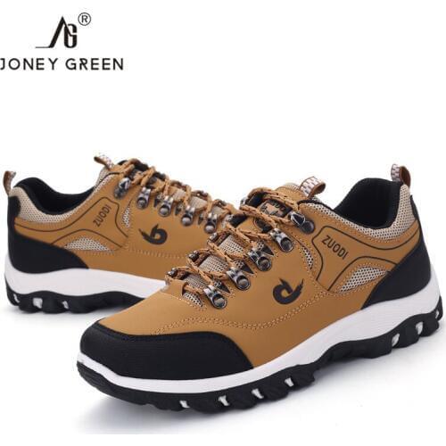 JONEY GREEN Men's Waterproof Sneakers