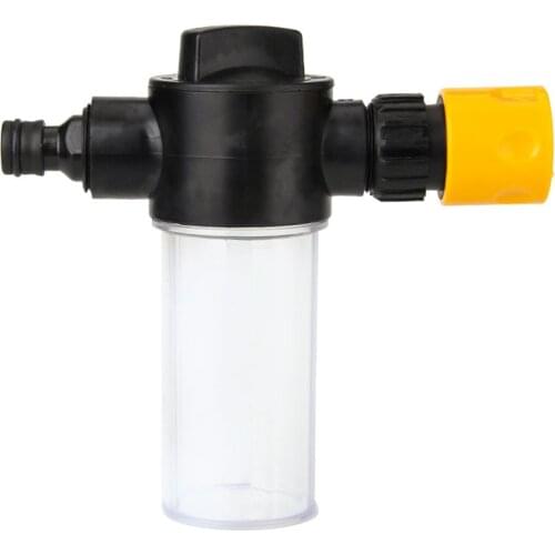 Car Washer Foam Pot Adjustable Washing Foamer Quick-connect Integrated 3 Levels Knob Foam Lance for Sprayer Watering