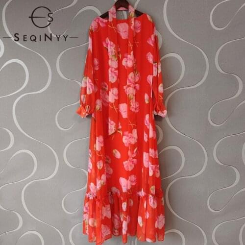 SEQINYY Pink Summer Dresses