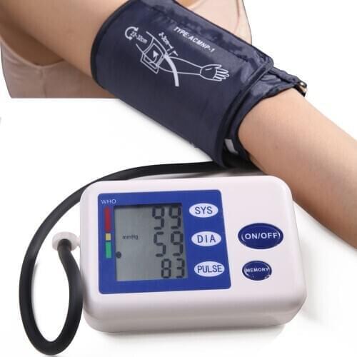 Tonometer sphygmomanometer Arm blood pressure pulse monitor health care monitors digital upper portable blood pressure meters