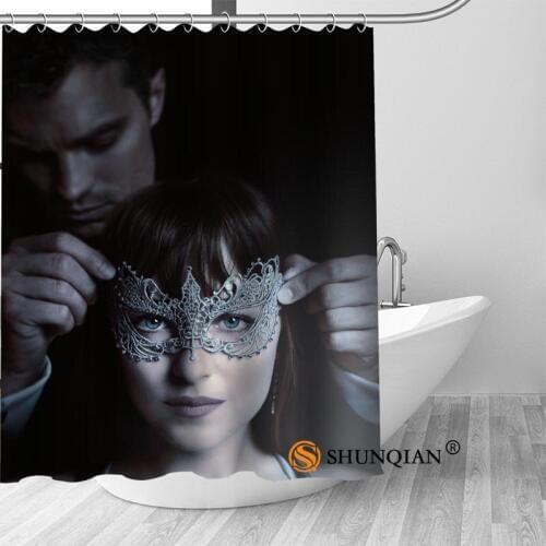 New Fifty Shades Shower Curtain Bathroom Decorations For Home Waterproof Fabric Curtain Shower Bath Curtain A18.1.3