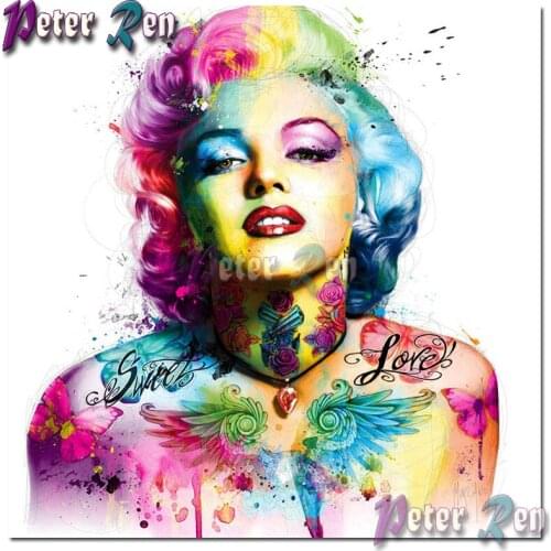 5d DIY Marilyn Monroe Diamond Painting Cross Stitch art Home Decoration Mosaic Round or Square Embroidery Pictures