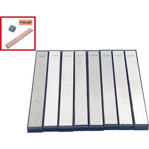 8 pcs set grinding stone high quality Diamond Knife Sharpener Kitchen Knife Sharpening System diamond sharpening stone honing