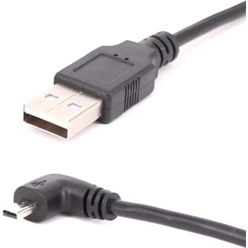 90 angle data sync usb cable cord For PANASONIC LUMIX FX7 FX8 FZ7 FZ8
