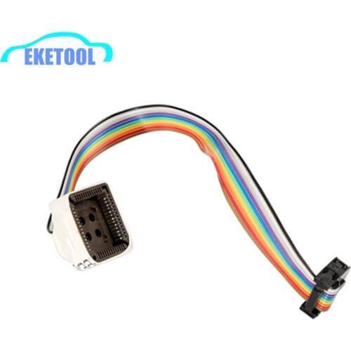 AK90+ Key Programmer V3.19 Adapter 10Pin Cable &Chip Data to Read Specific Seat Works For AK90 Replacement Wires