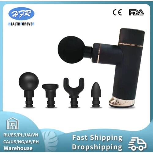 HFR-J003 Aluminum Alloy Brushless Vibrating Mini Massage Gun