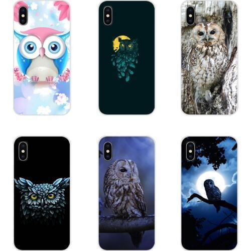 Owl For Xiaomi Mi4 Mi5 Mi5S Mi6 Mi A1 A2 5X 6X 8 9 Lite SE Pro Mi Max Mix 2 3 2S Accessories Phone Shell Covers