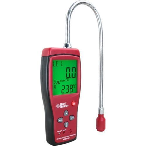 SMART SENSOR AS8800A US Combustible Air Leak Detector Methane Tester Air Quality Meter Analyzer Flammable Gas