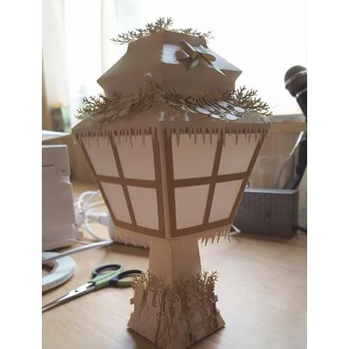 Nicoles Design Lantern Lamp Metal Cutting Dies Stencil for DIY Scrapbooking Embossing Photo Album Decoration Craft Die Cut