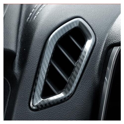 Stainless Steel Carbon Fibre Reading Light Headlight Trunk Handle Switch Storagebox Frame For Changan CS75 Plus CAA419C