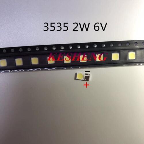 LG Innotek LED LED Backlight 2W 6V 3535 Cool white LCD Backlight for TV TV Application 2-CHIP 4000PCS