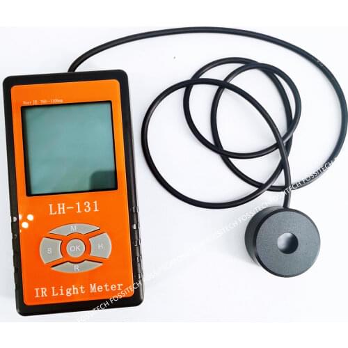 LH-131 Infrared Power Meter Solar Film Heat Insulation Performance Display Stand Barrier Rate Tester With LED Test Socket